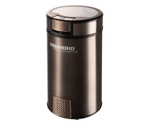 [Мультиварка] Кофемолка, Redmond, RCG-CBM1604,Максимальная мощность 280 Вт ,Система помола ротационный нож ,Регулировка степени помола нет ,Количество степеней помола 1 шт ,Максимальная доза для помола 50 г