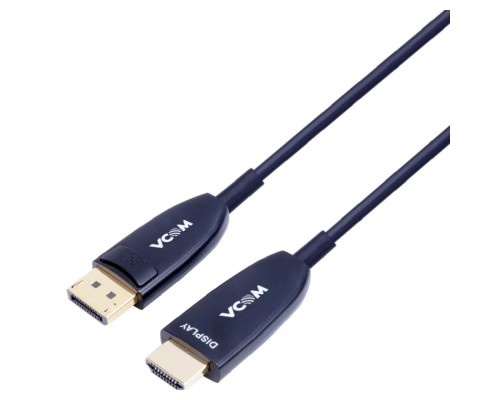 [кабели] VCOM Активный оптический кабель DP1.2v-->HDMI2.0v 15м <D3752B-15.0>