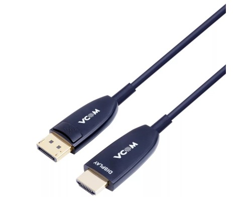 [кабели] VCOM Активный оптический кабель DP1.2v-->HDMI2.0v 20м <D3752B-20.0>