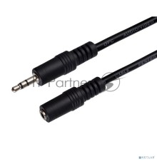 Кабель PERFEO кабель Jack 3.5 мм вилка - Jack 3.5 мм розетка, длина 3 м. (J2202)