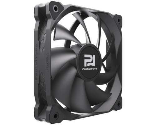 [Вентиляторы] Вентилятор PentaWave PF-K12BS PWM / 120mm 4 pin Magnetic Hydraulic 500-1700rpm 76CFM 28.7dBA/ Black
