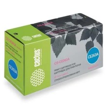 Картридж лазерный Cactus CS-CE263A CE263A пурпурный (11000стр.) для HP LJ CP4025/CP4525