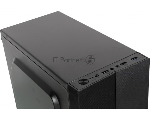 Компьютерный корпус Accord ACC-CL292B черный без БП ATX 1x120mm 2xUSB2.0 1xUSB3.0 audio