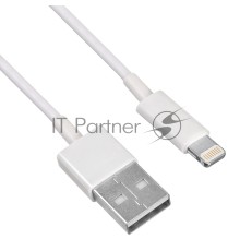 Кабель Buro USB-IP-1.2W2A 1.2м белый