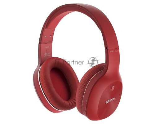 Наушники накладные Edifier W800BT Plus 1.2м красный беспроводные bluetooth оголовье