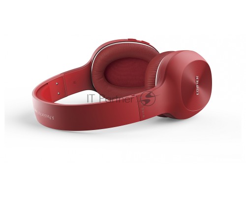 Наушники накладные Edifier W800BT Plus 1.2м красный беспроводные bluetooth оголовье