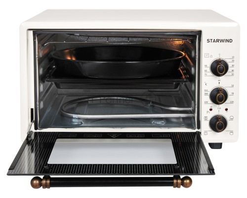Мини-печь Starwind SMO2026 36л. 1300Вт бежевый