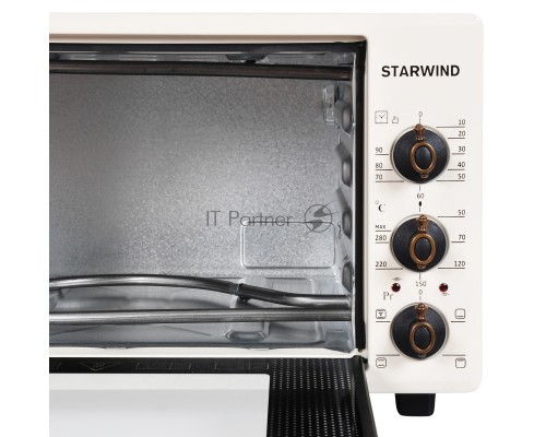 Мини-печь Starwind SMO2026 36л. 1300Вт бежевый