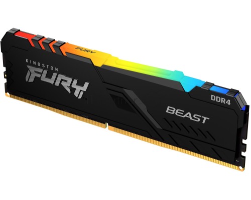 Оперативная память Kingston 16GB DDR4 3600MHz (1x16GB), DIMM, non-ECC, RGB, RTL