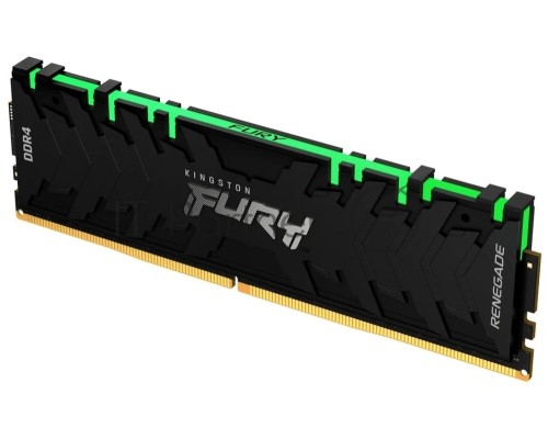 Оперативная память Kingston FURY Renegade RGB DIMM DRAM 32GB 3200MHz DDR4 CL16 EAN: 740617321722
