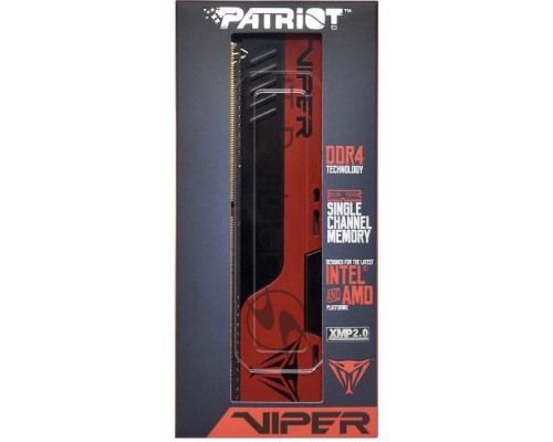 Оперативная память 8Gb DDR4 4000MHz Patriot Viper Elite II (PVE248G400C0) CL20