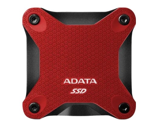[накопитель] A-DATA SSD 512GB  SD620, External, USB 3.2, [R/W -550/500 MB/s] красный SD620-512GCRD