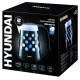 Чайник электрический Hyundai HYK-G2012 1.7л. 2200Вт черный/прозрачный (корпус: пластик)