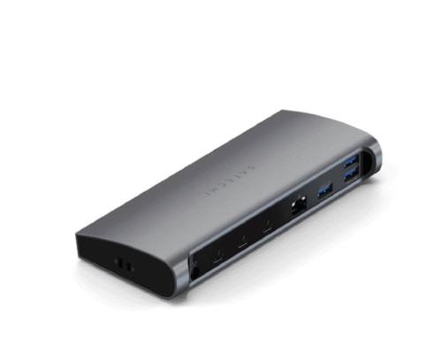 [Опции к ноутбукам] Satechi Thunderbolt 4 Dock Station EU - Space Gray [ST-UCT4DM-EU]