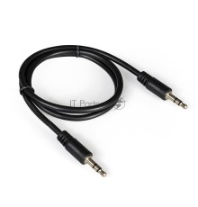 Кабель аудио ExeGate EX284941RUS EX-CCA-404-0.5 (3.5mm Jack M/3.5mm Jack M, 0,5м, позолоченные контакты)