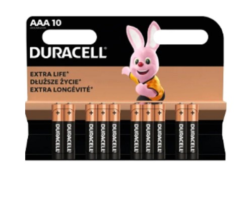 [Батарейка] DURACELL LR03-10BL BASIC AAA (MN2400) (10 шт. в уп-ке)