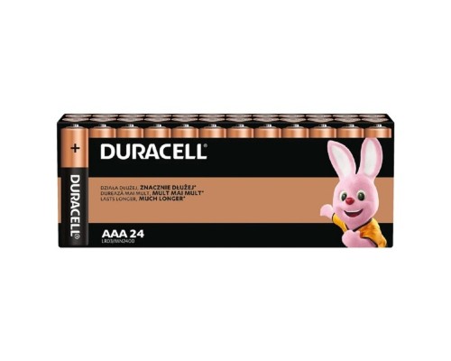 [Батарейка] DURACELL LR03-24BL BASIC AAA (MN2400) (24 шт. в уп-ке)