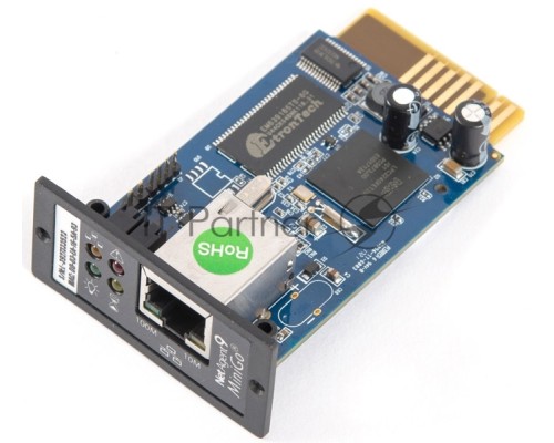 Модуль-SNMP DL 801 SKAT UPS-1000 RACK/3000 RACK Мониторинг и упр-е по Ethernet SNMP module DL 801 SKAT UPS-1000 RACK / 3000 RACK Monitoring and control via Ethernet