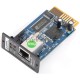 Модуль-SNMP DL 801 SKAT UPS-1000 RACK/3000 RACK Мониторинг и упр-е по Ethernet SNMP module DL 801 SKAT UPS-1000 RACK / 3000 RACK Monitoring and control via Ethernet