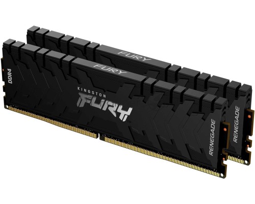 Оперативная память Kingston 16GB 3200MHz DDR4 CL16 DIMM (Kit of 2) FURY Renegade Black
