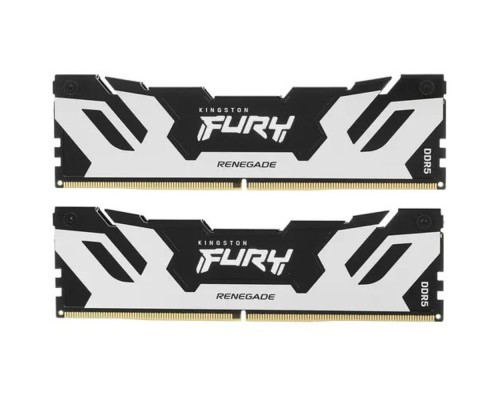 [Модуль памяти] Kingston 32GB 7200MT/s DDR5 CL38 DIMM (Kit of 2) FURY Renegade Silver XMP KF572C38RSK2-32