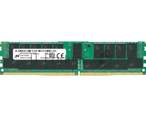 Оперативная память Micron DDR4 32Gb 3200MHz Crucial MTA36ASF4G72PZ-3G2R1 RTL PC4-25600 CL19 RDIMM ECC 288-pin 1.2В dual rank