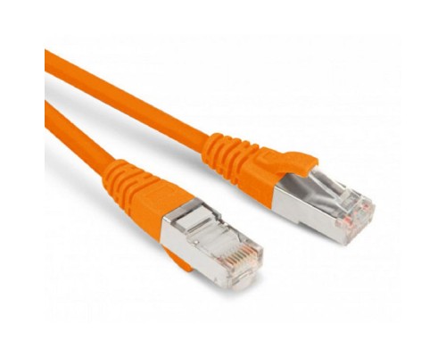 [Патч-корд] Hyperline PC-LPM-SFTP-RJ45-RJ45-C6-1M-LSZH-OR Патч-корд SF/UTP, экранированный, Cat.6, LSZH, 1 м, оранжевый