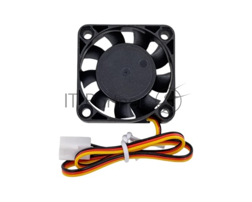 Вентилятор для корпуса 5bites FB4010S-12L3 черный, 40 x 40 x 10 мм, пластик, 5000 об/мин, 22 дБ, 3 pin