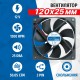 Вентилятор для корпуса 5bites FB12025S-12L2 черный, пластик,  120mm, 1200rpm, 25db, 2-pin
