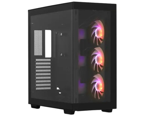 [Корпус] Deepcool CH780 black (ATX, без БП, ARGB, 4xUSB3.2 Type-A + USB3.2 Type-C) (R-CH780-BKADE41-G-1)