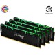 Память оперативная Kingston 32GB 3000MHz DDR4 CL15 DIMM (Kit of 4) FURY Renegade RGB