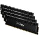 Память оперативная Kingston 32GB 3000MHz DDR4 CL15 DIMM (Kit of 4) FURY Renegade Black