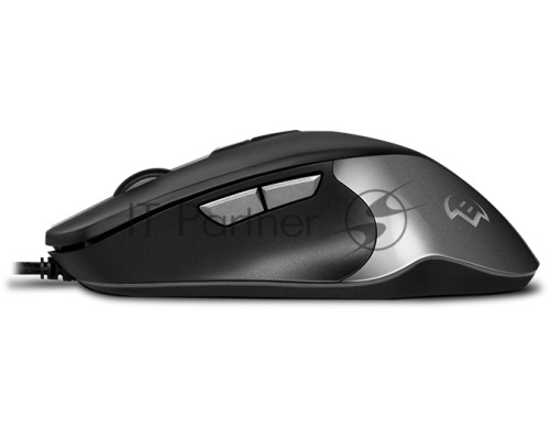 Мышь проводная SVEN RX-G970 черный, 4000 dpi, USB, кнопки - 7