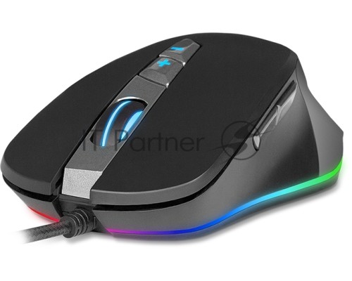 Мышь проводная SVEN RX-G970 черный, 4000 dpi, USB, кнопки - 7