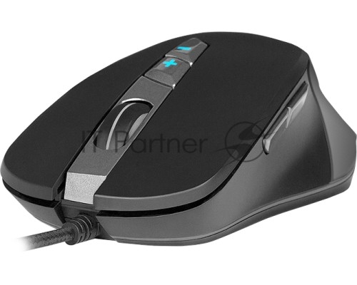 Мышь проводная SVEN RX-G970 черный, 4000 dpi, USB, кнопки - 7