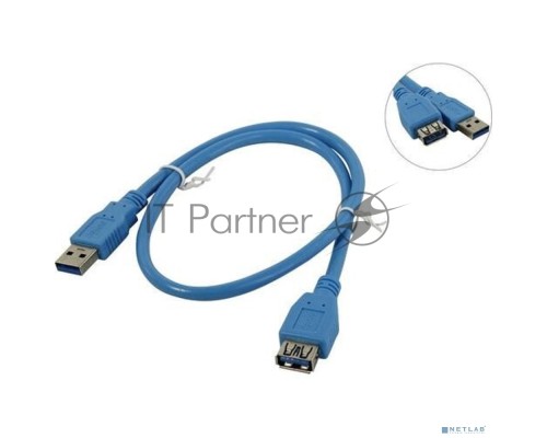 Кабель удлинитель 5bites UC3011-005F USB3.0 / AM-AF / 0.5M