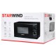 Микроволновая печь Starwind SWM5720 черный, 20 л, 700 Вт, переключатели - поворотный механизм