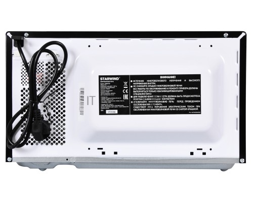 Микроволновая печь Starwind SWM5720 черный, 20 л, 700 Вт, переключатели - поворотный механизм