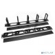 Кабельный организатор Hyperline CM-1U-5R-PL-COV с пластиковыми кольцами с крышкой, 19