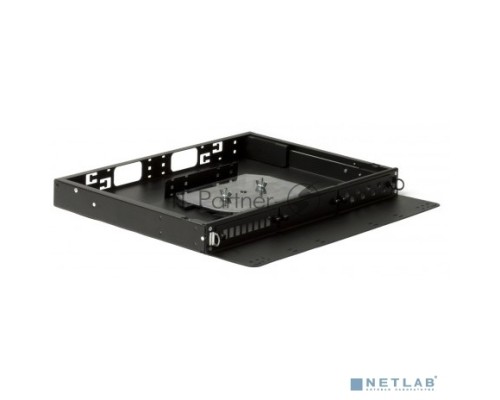 Бокс оптический универсальный Hyperline FO-19V-1U-3xSLT-W130H30-24UN-BK 19