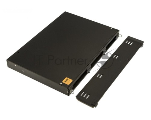 Бокс оптический универсальный Hyperline FO-19V-1U-3xSLT-W130H30-24UN-BK 19