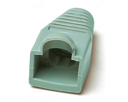 Изолирующий колпачок Hyperline BOOT-GY-10 для разъемов RJ-45, серый (10 шт.)