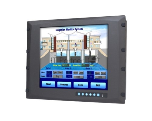 Промышленная мониторная LCD-панель Advantech FPM-3171G-R3BE 8U Rackmount 17