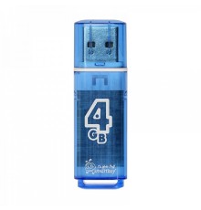 Smartbuy USB Drive 4GB Glossy series Blue (SB4GBGS-B)