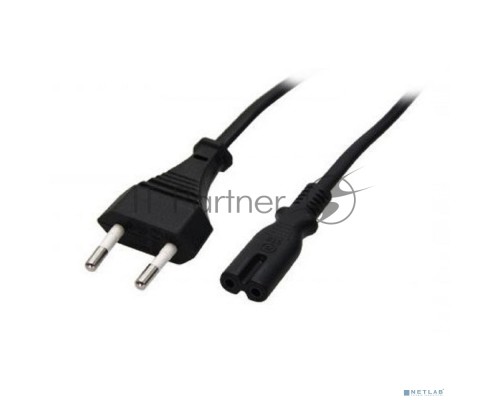 Кабель питания 5bites PC305-30A IEC-320-C7 / CEE 7/16 / 220V / 2G*0.50MM / 3M