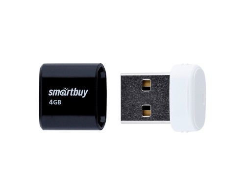 [Носитель информации] Smartbuy USB Drive 4GB LARA Black (SB4GBLara-K)
