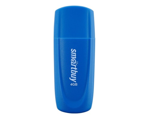 [Носитель информации] Smartbuy USB Drive 4GB Scout Blue (SB004GB2SCB)
