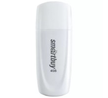 Smartbuy USB Drive 4GB Scout White (SB004GB2SCW)