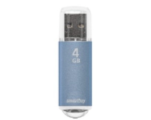 [Носитель информации] Smartbuy USB Drive 4GB V-Cut Blue (SB4GBVC-B)
