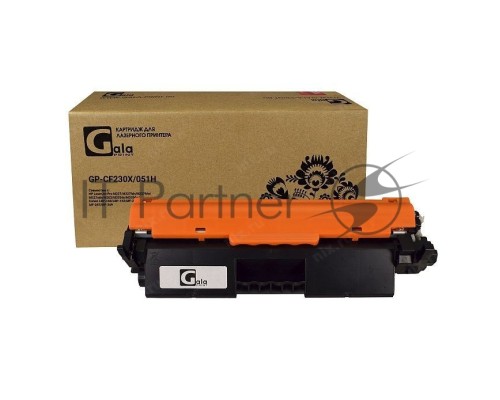 Картридж GalaPrint GP-CF230X/051Н (№30X) чёрный (4100 стр.) для HP LaserJet Pro M227/M227fdn/M227fdw/M227sdn/M203/M203dn/M203dw/Canon LBP-160/LBP-162/MF-260/MF-264/MF-267/MF-269